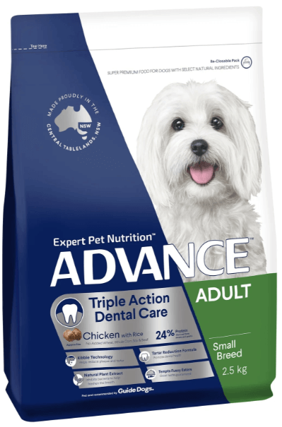 Advance Dental Care Triple Action Adult Small Breed Chicken 2.5kg
