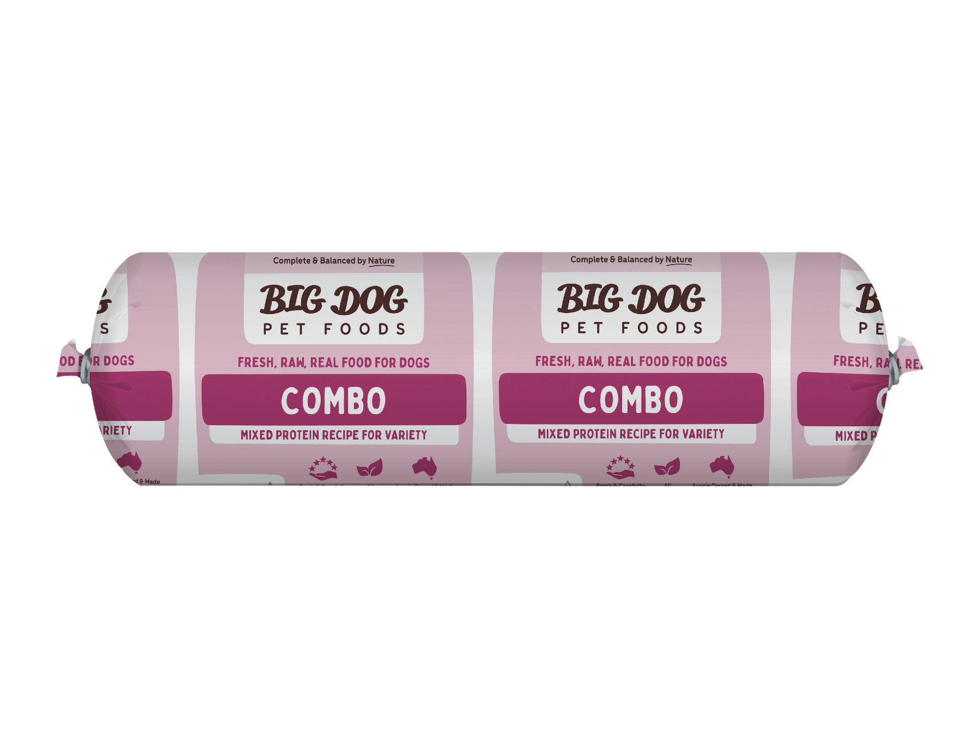 Big Dog Barf COMBO Roll 2kg