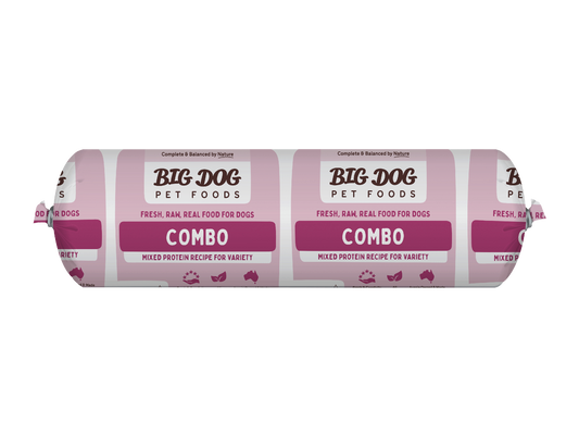 Big Dog Barf COMBO Roll 2kg