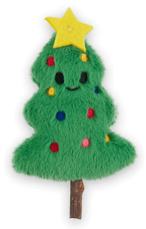 Xmas Kazoo Kitty Christmas Slivervine Tree