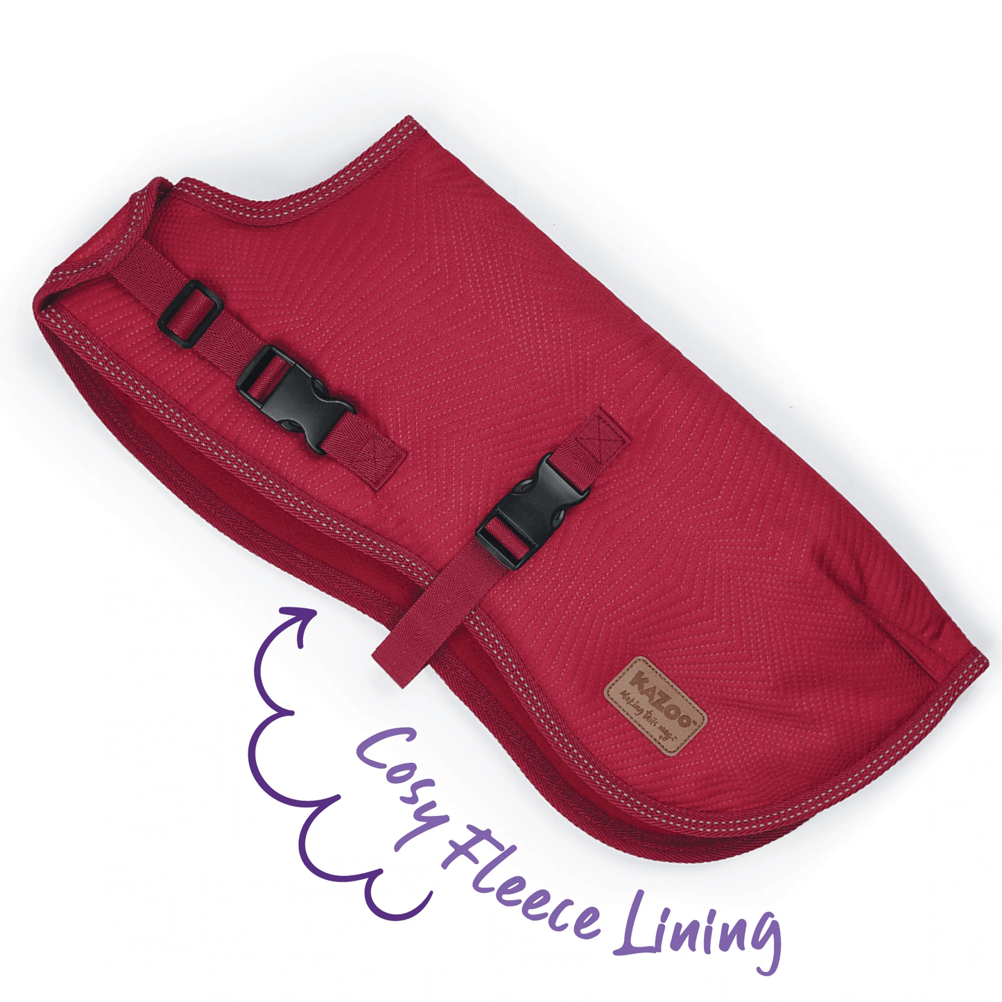 Kazoo Adventure Coat Cherry 46.5cm Medium