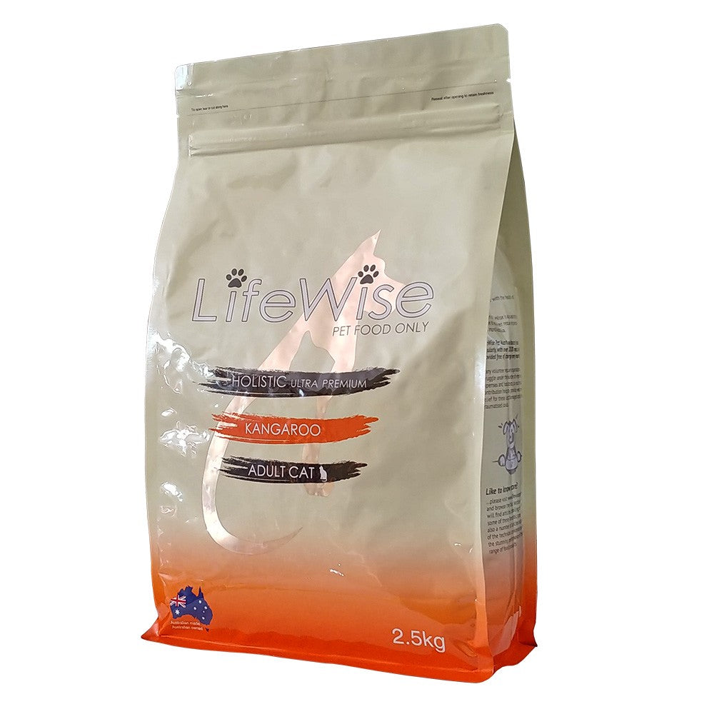 Life Wise Grain Gree Cat Roo  2.5kg
