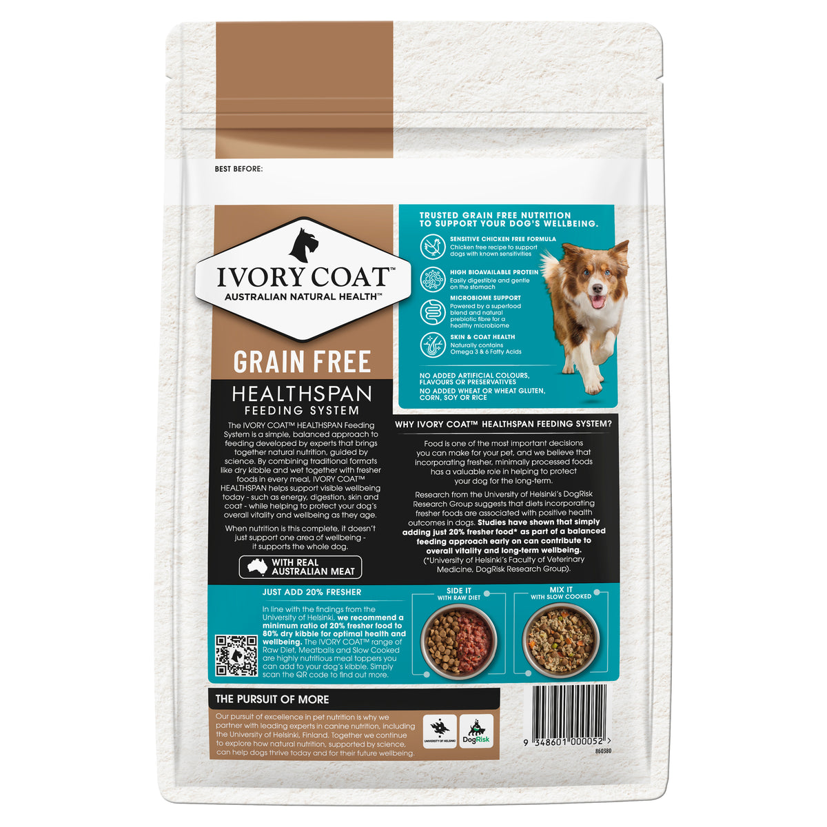 Ivory Coat Adult Grain Free Ocean Fish 13kg