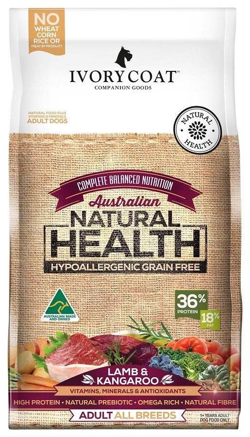 Ivory Coat  Ault Grain Free Lamb & Roo 13kg