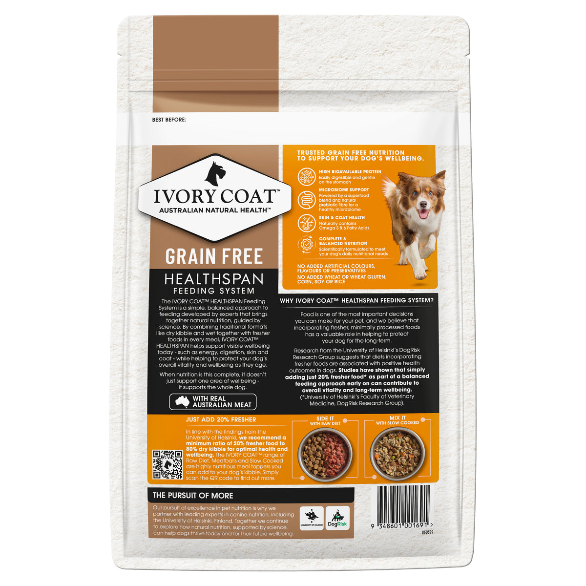 Ivory Coat Adult Grain Free Chicken 2kg