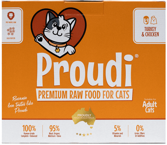 Proudi Cat Turkey And Chicken 1.08kg