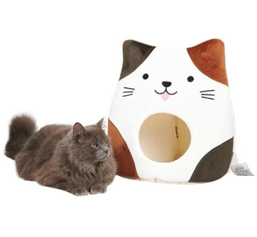 All Fur You Cat Face Cat Cave Brown