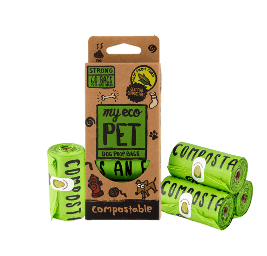 MyEco Pet Poobags 4 Roll Pack