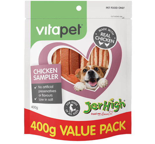 Vitapet Chicken Sampler Pack 400g