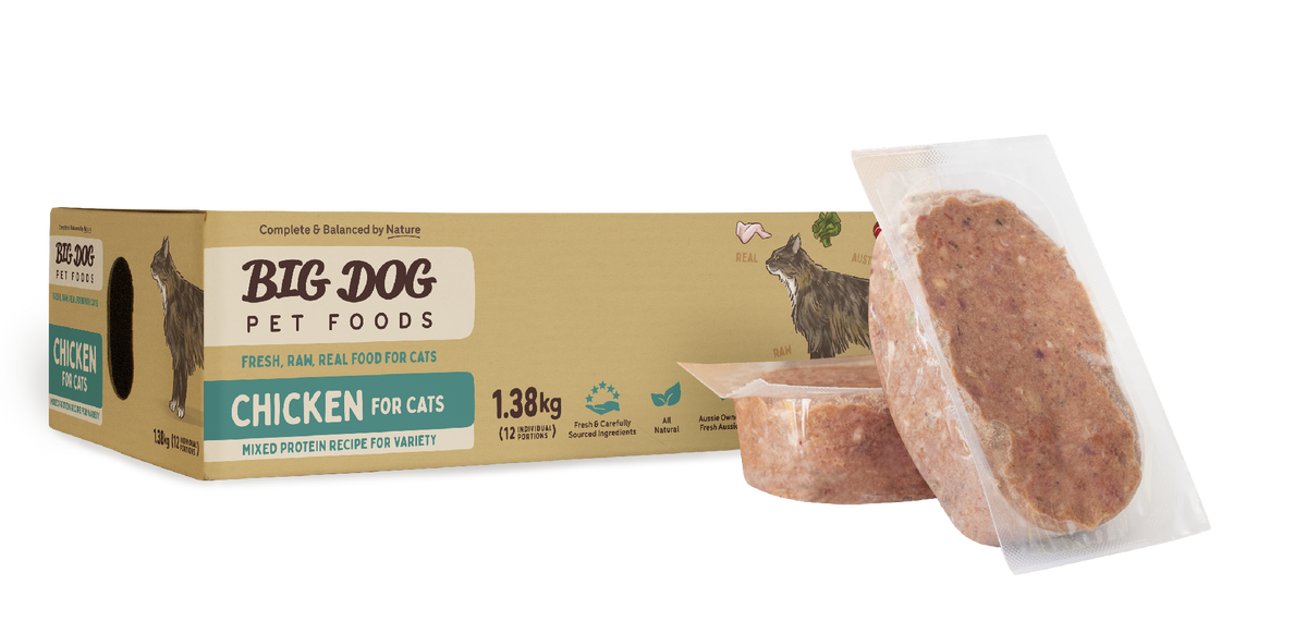 Big Dog For Cats Chicken Barf 1.38kg