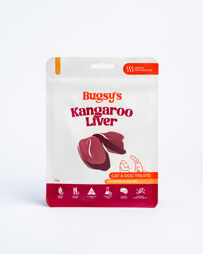 Bugsys Kangaroo Liver 70g