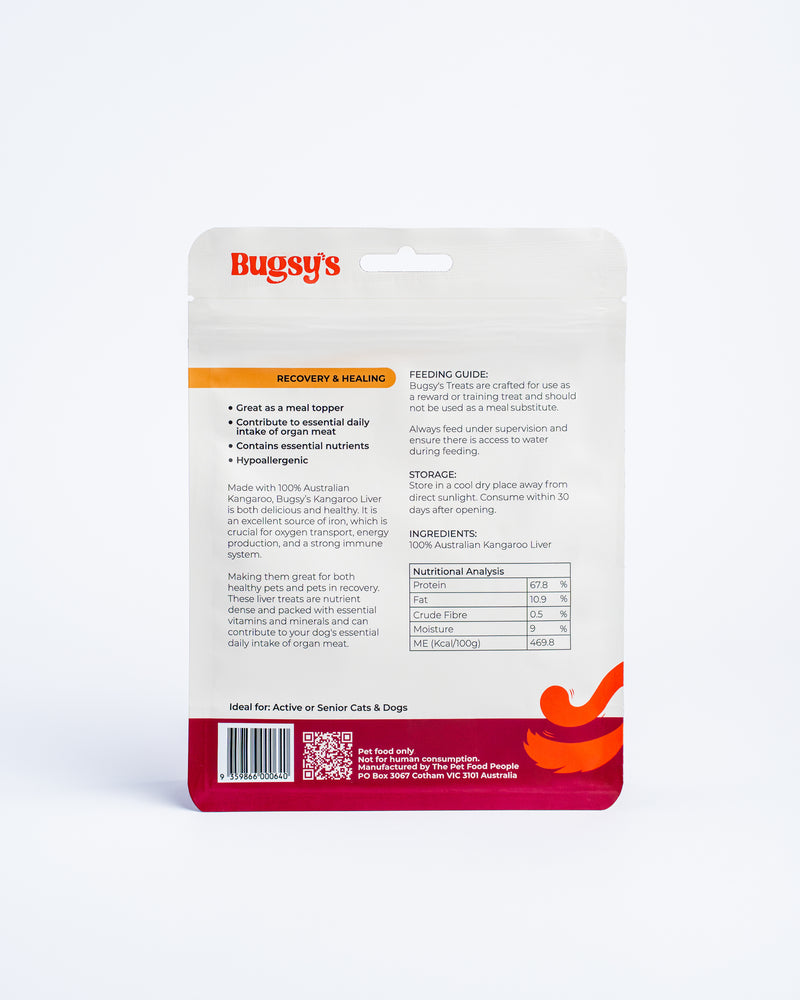 Bugsys Kangaroo Liver 70g