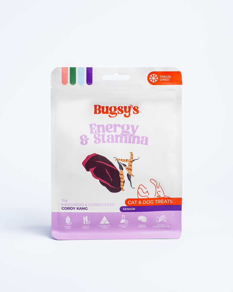 Bugsys Freeze Dried Energy & Stamina 70g