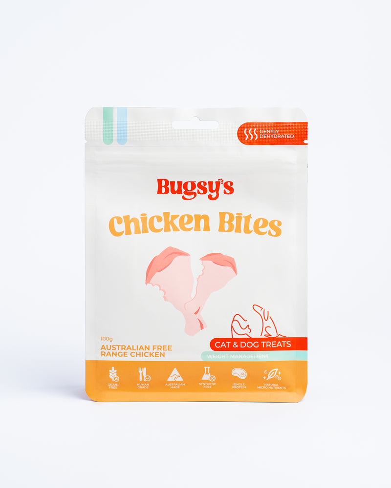 Bugsys Chicken Bites 100g
