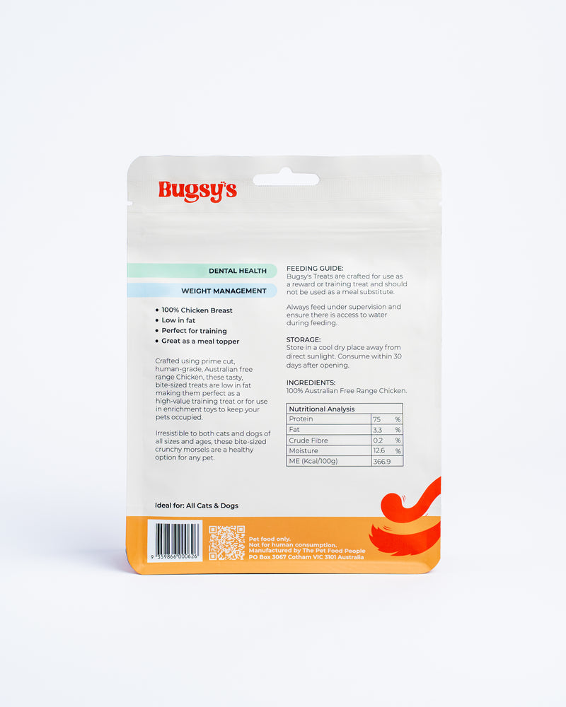 Bugsys Chicken Bites 100g