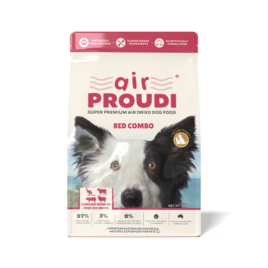 Airproudi Premium Air-dried Dog Food Red Combo 400g