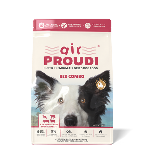 Airproudi Premium Air-dried Dog Food Red Combo 1kg