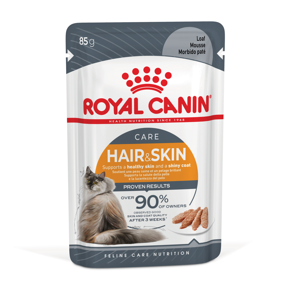 Royal Canin Cat Hair & Skin Loaf Pouch