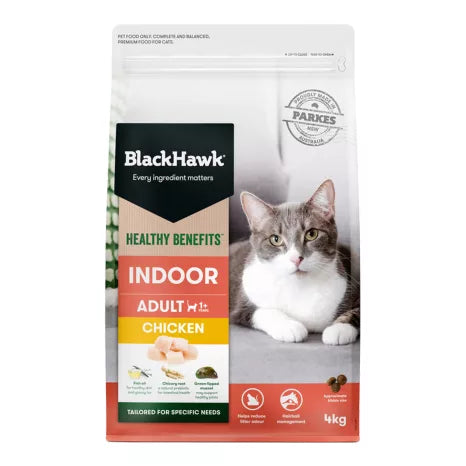 Black Hawk Healthy Benefits Indoor Chicken 4kg