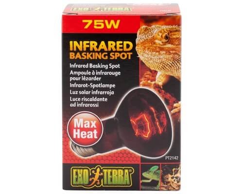 Exo Terra Heat Glo Infrared Heat Lamp - 75 Watt