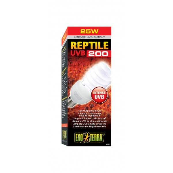 Exo Terra Reptile - Uvb200 Compact Fluoro Bulb 25 Watt