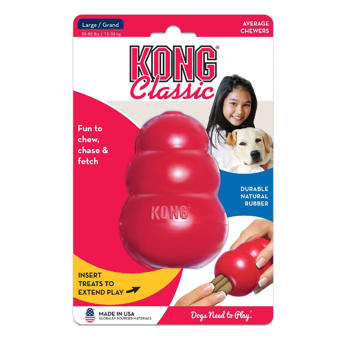 KONG Classic Large Red