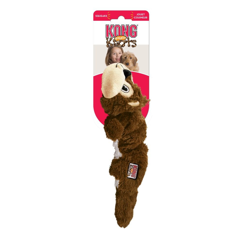 KONG Scrunch Knots Squirrel S