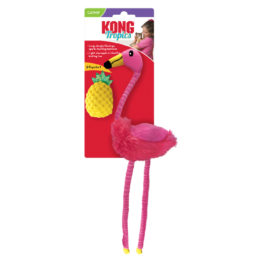 KONG Cat Tropics Flamingo