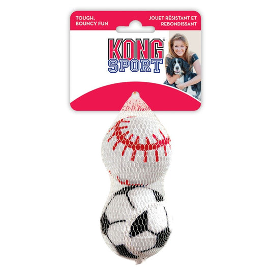 KONG Sport Balls Assorted Lge 2pk
