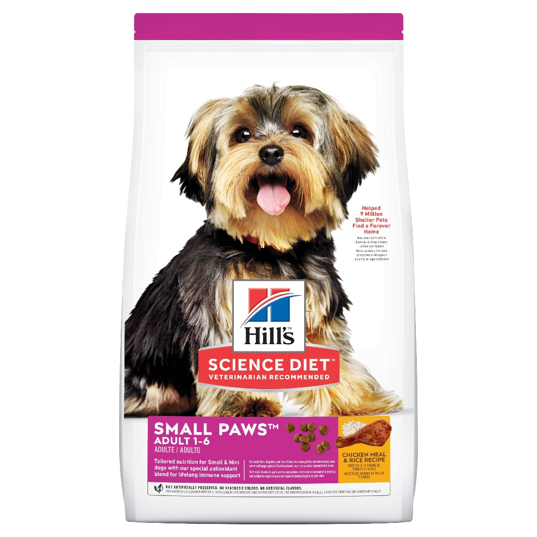Hills Science Diet Adult Small Paws 2kg