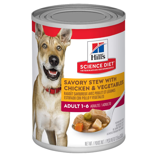 Hills Science Diet Dog Chicken Stew Can 370g