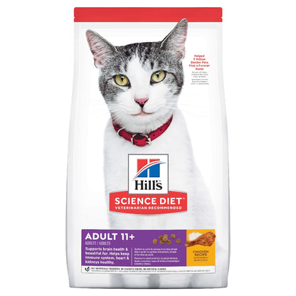 Hills Science Diet Cat Senior 11+ 1.58kg