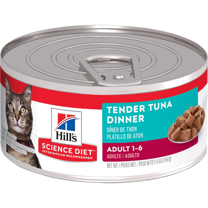 Hills Science Diet Cat Tender Tuna Can 156g
