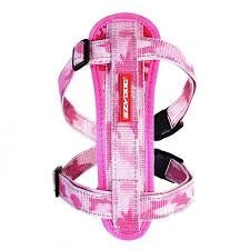 Ezy Dog Chest Plate Harness Pink Camo Medium