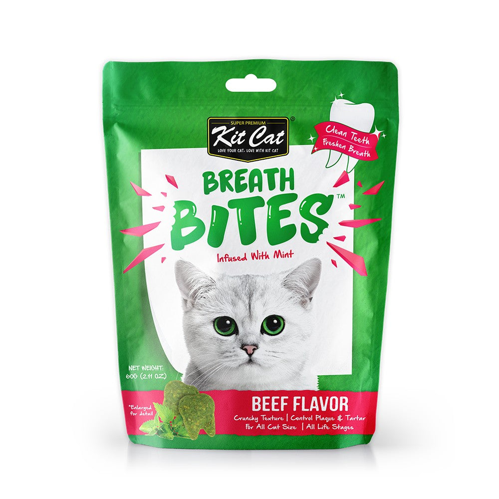 Kitcat Breath Bites Beef 60g