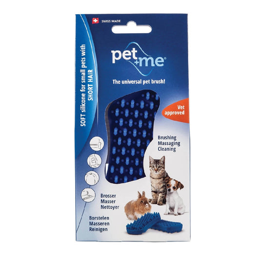 Pet&Me Blue Silicone Brush