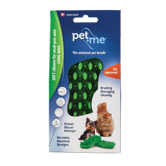 Pet&Me Green Silicone Brush