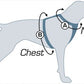 KURGO Jurney Air Harness - Black Grey Medium