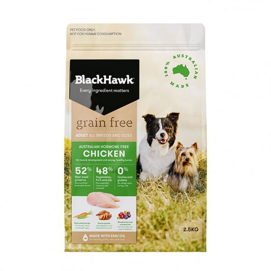 Black Hawk Adult Grain Free Chicken 2.5kg