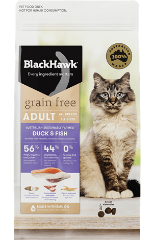 Black Hawk Adult GF Feline Duck and Fish 2.5kg