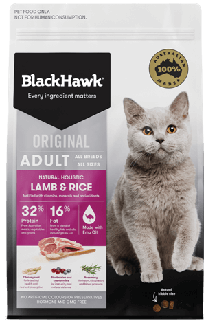 Black Hawk Cat Lamb & Rice 1.5kg