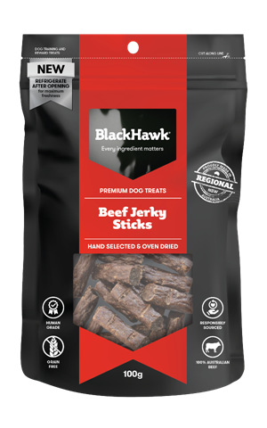 Black Hawk Beef Jerky Sticks 100G
