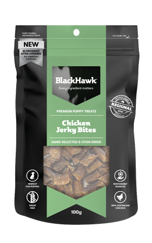 Black Hawk Chicken Jerky Bites 100G