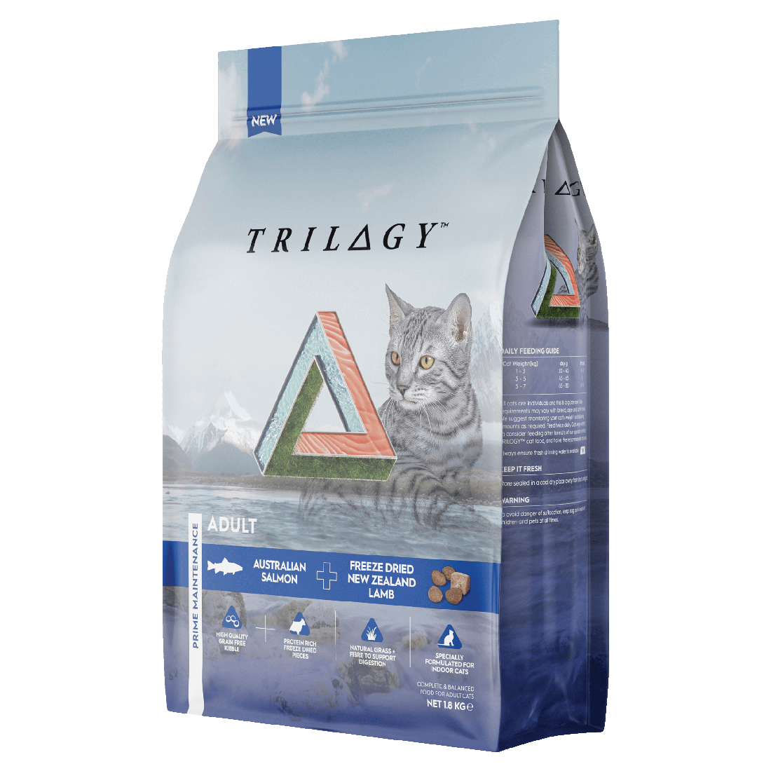 Trilogy Adult Dry Cat Food Salmon 1.8Kg