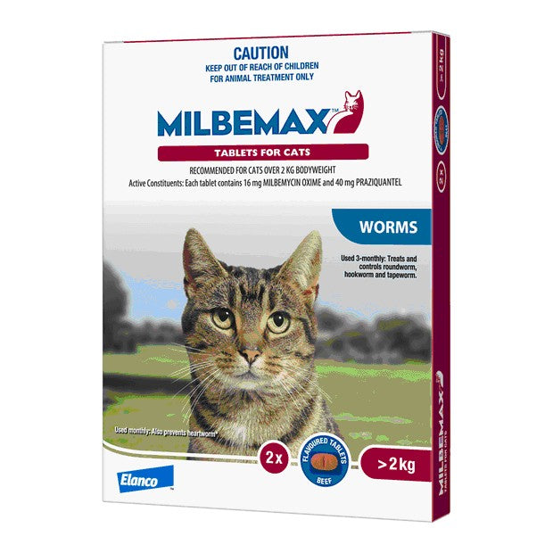 Milbemax Large Cats Tab 2's