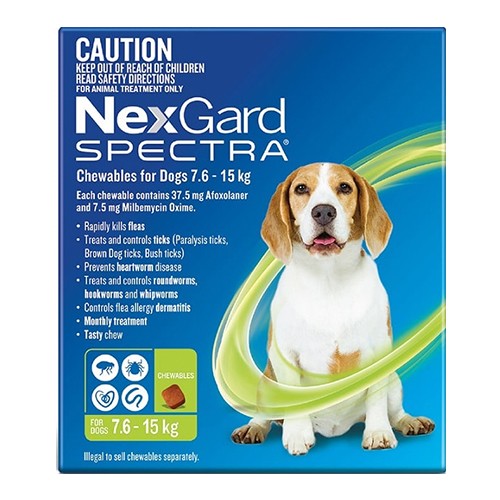 Nexgard Spectra 7.6- 15 Kg 3pack