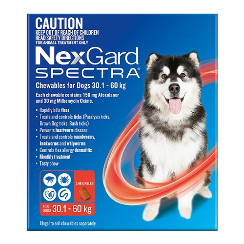 Nexgard Spectra 30.1-60kg 3pack