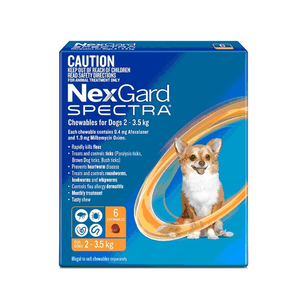 Nexgard Spectra 2-3kg 6pack
