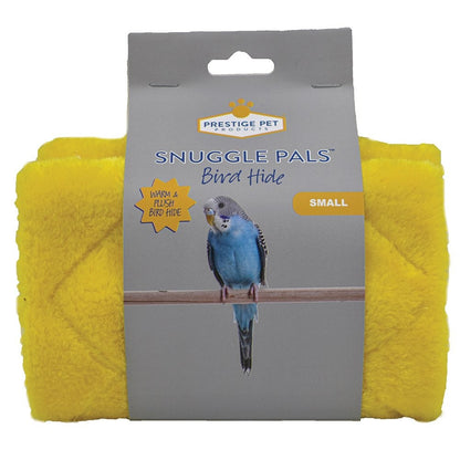 Prestige Pet Snuggle Pals Bird Hide Small Yellow 11Hx10Wx17.5D