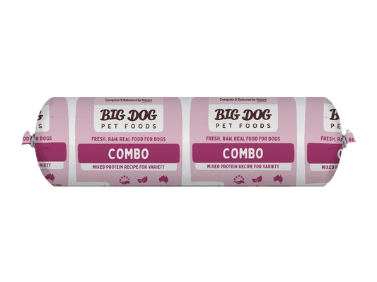 Big Dog Barf COMBO Roll 2kg